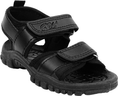 

WINDY Boys & Girls Velcro Flats(Black