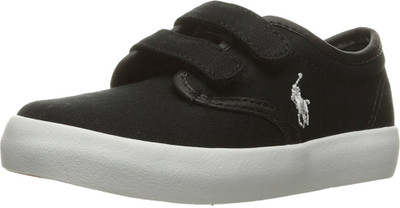 

Polo Ralph Lauren Boys Strap Sneakers(Black