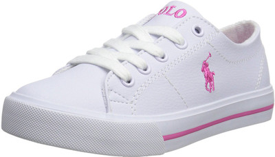 

Polo Ralph Lauren Girls Lace Sneakers(White