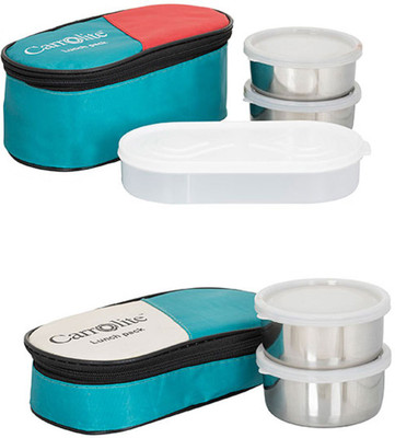 

Philco Combo 3in1 Green-2in1green 5 Containers Lunch Box(1050 ml), Multicolor
