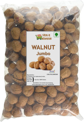 

Veg E Wagon Walnut Whole Jumbo 250 Walnuts(250 g, Pouch)