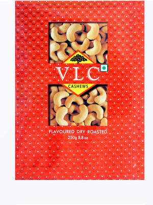 

Vijayalaxmi Cashew Co Natural Honey Delite Dry Roasted Cashews 320 Grade 250gms x 2 Packets Cashews(250 g, Vacuum Pack)