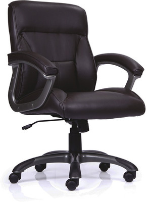 

Durian Halo-Lb Leatherette Office Arm Chair(Brown)