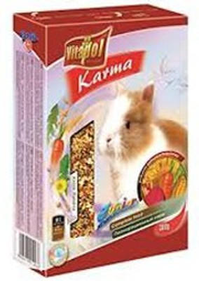

Pawsitively Vitapol Karma Complete Pet Food For Junior Rabbit By Pawsitively Pet Care - 400gm Nuts 2 kg Dry Rabbit Food