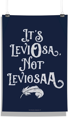 

Harry Potter - Leviosa Wall Poster Photographic Paper(18 inch X 12 inch, Rolled)