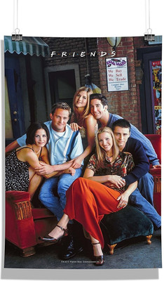 

Friends Tv Series Couch Wall Poster Photographic Paper(18 inch X 12 inch, Rolled)