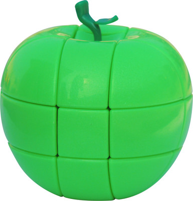 Funrally 3x3x3 Green Apple Cube Puzzle(1 Pieces)