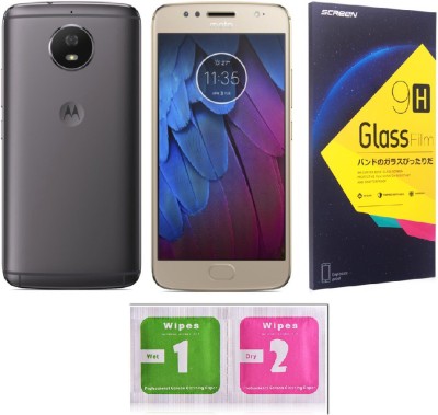 Caseline Tempered Glass Guard for Motorola Moto G5S(Pack of 1)