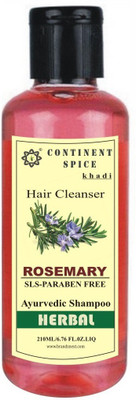 

Continent Spice Khadi Rosemary Herbal Sls & Paraben Free Shampoo - CS682005(210 ml)