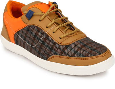 

LeatherKraft Casuals For Men(Tan, Tan - orange