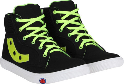 

Kraasa Ace Sneakers For Men(Black, Green