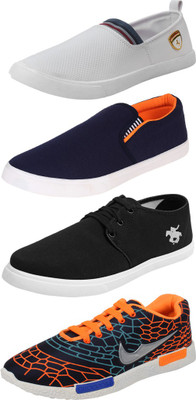 

CAMFOOT COMBO(C)-717+716+486+719 Loafers For Men(Multicolor