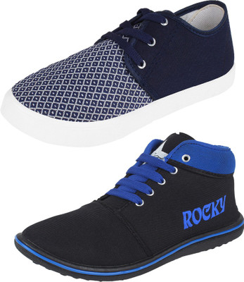 

SHOEFLY COMBO(S)-694+698 Sneakers For Men(Multicolor