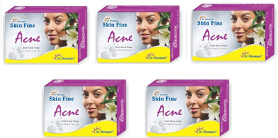 

DR.MOREPEN SKIN FINE ACNE SOAP(75G) SKINFINE ACNE SOAP (75g)(375 g, Pack of 5)