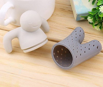 

Onmall Premium Food Grade Silicone Loose Leaf Tea Infuser (Tea Man) Tea Strainer(Pack of 1)