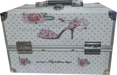 

Cameleon Designer Makeup and Jewellery Vanity Box(Multiclor)