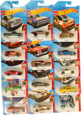 

Hot Wheels RED LABELLED SET OF 14(Blue)