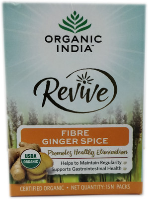 

Organic India Revive Fibre Ginger Spice 15N Packs(120 g)