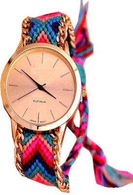 

Miss Perfect 01S013 fabric belt Watch - For Girls Watch - For Women