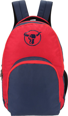 

AEROBAG Crusader 35 L Backpack(Blue, Red), Navy blue