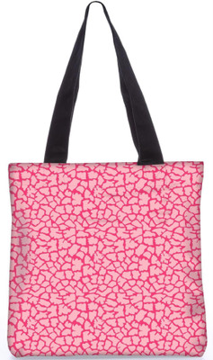 

Snoogg Indian Pattern Poly Canvas Fashion Handbag Shopping Shoulder Lunch Tote Bag For Women 21784 Shoulder Bag(Pink, 5 L)