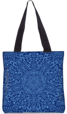 

Snoogg Indian Pattern Poly Canvas Fashion Handbag Shopping Shoulder Lunch Tote Bag For Women 23209 Shoulder Bag(Multicolor, 5 L)