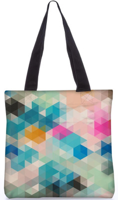 

Snoogg Indian Pattern Poly Canvas Fashion Handbag Shopping Shoulder Lunch Tote Bag For Women 21736 Shoulder Bag(Multicolor, 5 L)