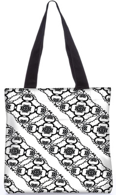 

Snoogg Indian Pattern Poly Canvas Fashion Handbag Shopping Shoulder Lunch Tote Bag For Women 22169 Shoulder Bag(Multicolor, 5 L)