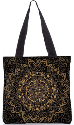 

Snoogg Indian Pattern Poly Canvas Fashion Handbag Shopping Shoulder Lunch Tote Bag For Women 23627 Shoulder Bag(Multicolor, 5 L)