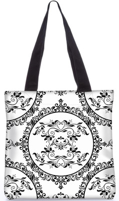 

Snoogg Indian Pattern Poly Canvas Fashion Handbag Shopping Shoulder Lunch Tote Bag For Women 22681 Shoulder Bag(Multicolor, 5 L)