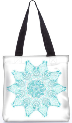 

Snoogg Indian Pattern Poly Canvas Fashion Handbag Shopping Shoulder Lunch Tote Bag For Women 23305 Shoulder Bag(Multicolor, 5 L)