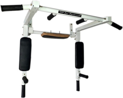 

Mh Jim Equipments Pull Up Bar Dips Bar Push Up Bar Wall Reovable Pull-up Bar(White)