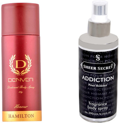 Denver HONOUR with SHEER SECRET ADDICTION MEN(Set of 2)
