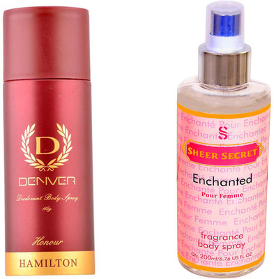 

Denver HONOUR with SHEER SECRET ENCHANTED WOMEN(Set of 2)
