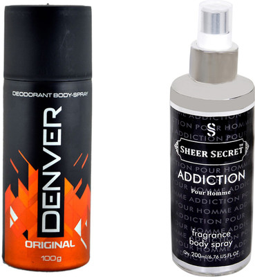 

Denver DEN ORIGINAL with SHEER SECRET ADDICTION MEN(Set of 2)