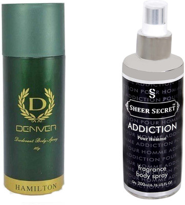 

Denver HAMILTON GREEN with SHEER SECRET ADDICTION MEN(Set of 2)
