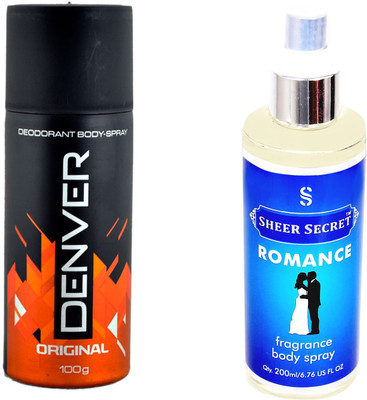 

Denver DEN ORIGINAL with SHEER SECRET ROMANCE(Set of 2)