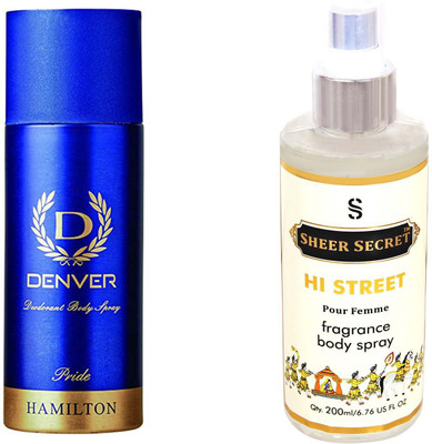 

Denver PRIDE with SHEER SECRET HI STREET WOMEN(Set of 2)