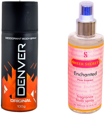 

Denver DEN ORIGINAL with SHEER SECRET ENCHANTED WOMEN(Set of 2)