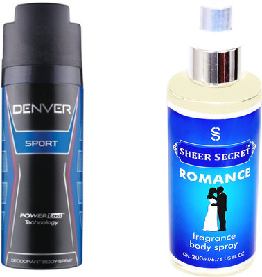

Denver SPORT with SHEER SECRET ROMANCE(Set of 2)