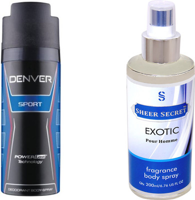 

Denver SPORT with SHEER SECRET EXOTIC MEN(Set of 2)