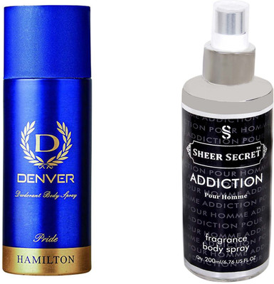 

Denver PRIDE with SHEER SECRET ADDICTION MEN(Set of 2)