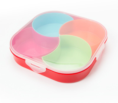 

EZ Life EZ Life 4 Piece Condiment/Candy/Snack Box- Multicolor 4 Piece Condiment Set(Plastic)