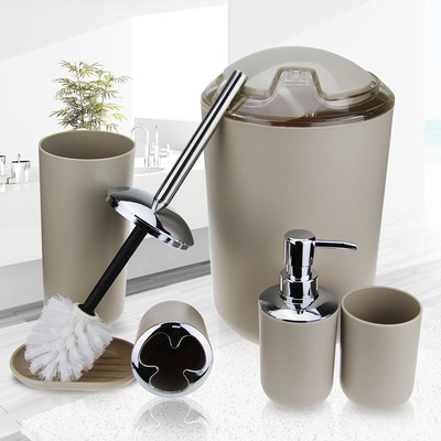 

The Art Affair Plastic Bathroom Set(Pack of 6)