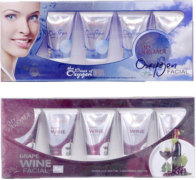 

My Aroma Oxygen Wine Tube Facial Kit 480 g(Set of 2)