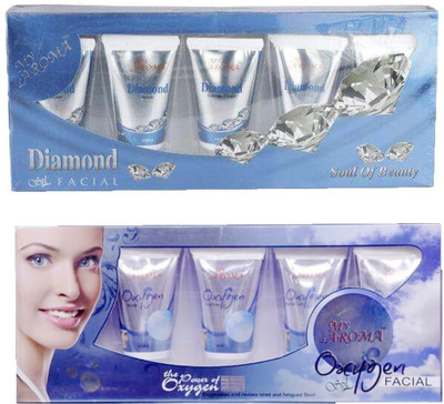 

My Aroma Diamond Oxygen Tube Facial Kit 480 g(Set of 2)