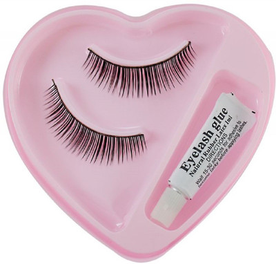 

Reyansh Collection Eyelashes With Glue-Pack Of 6(Pack of 6)