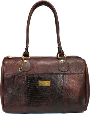 

reine Hand-held Bag(Brown)