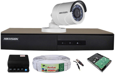 

Hik Vision DS7004HGHIF12CE1ACOTIRF1 4 Channel Home Security Camera(1 GB)