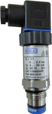 

Wika S-11 Range 0 to 2.5 bar Pressure Transmitter Hydrometer